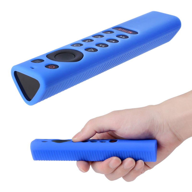 VSEER [2 Pack] Silicone Protective Cover for NVIDIA Shield TV Pro/4K HDR Remote Controller Series, Light Weight Kids-Friendly Silicone Skin Anti-Slip/Shockproof with Hand Strap (Red & Blue) - Image 4